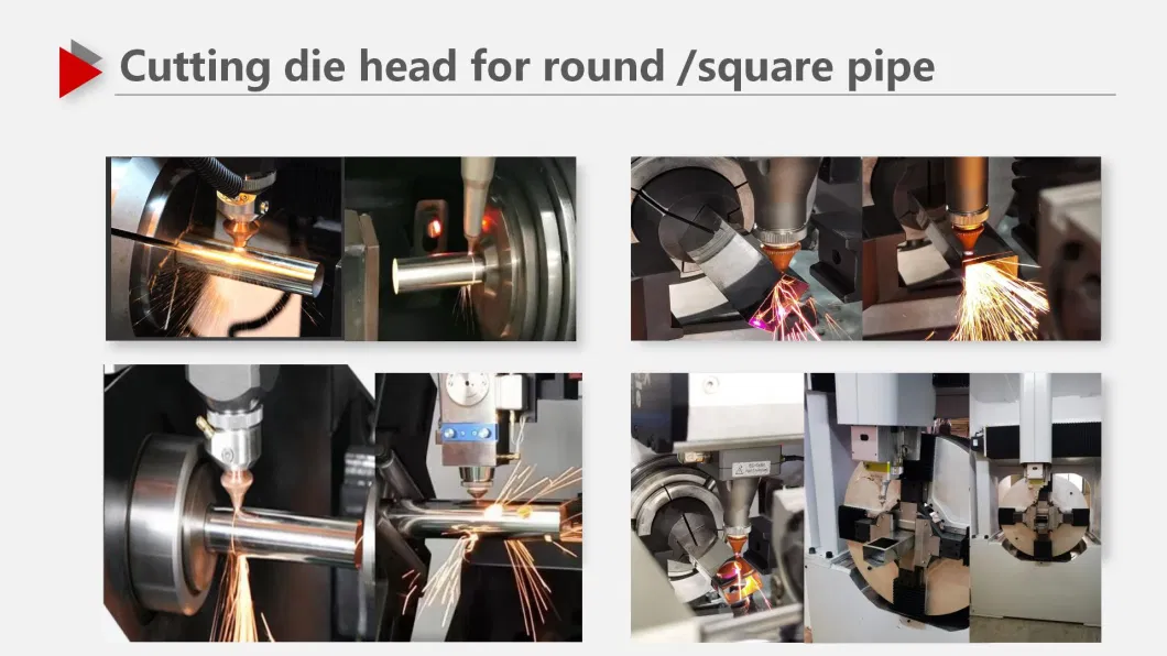 New Automatic Custom Tube Round Square Machinery Plasma Steel Pipe Cutting Machine