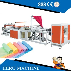 Hero Brand Bagging Plastic Making Paper Price Non Woven Printing Tea Packing Jute Used Polythene Sealing Carry Bag Machine Machine Price
