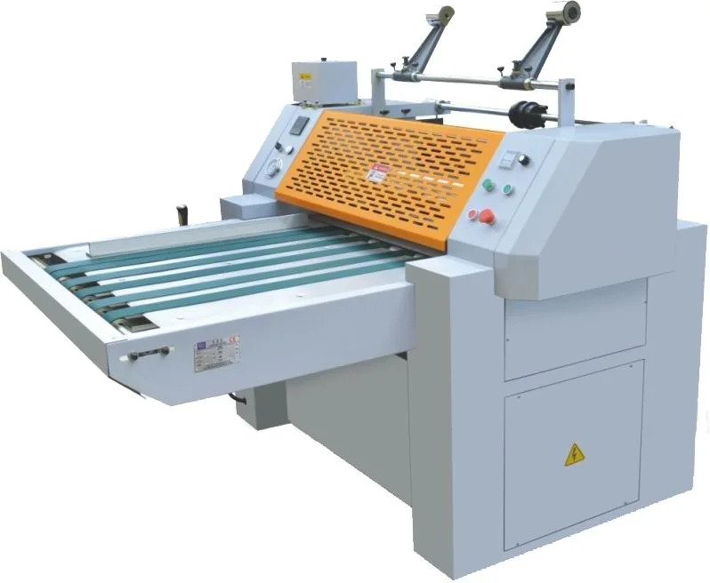 Manual Oil Heating Laminator for Cardboard Gluing Embossing Thermal Film Paper Bag Laminating Machine (YDFM-920)