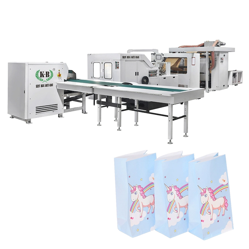 Flexo Printing Paper Bag Making Machine for Square Bottom Paper Bag Price