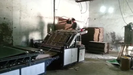China Supply Semi Automatic Corrugated Cardboard Flute Laminator