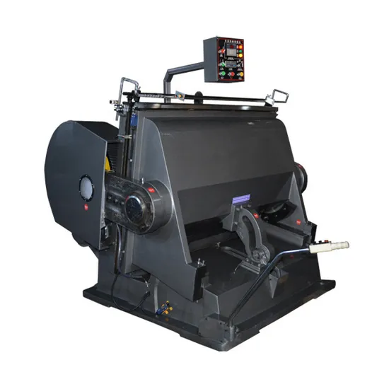 Manual Feed Cardboard Flatbed Die Cutting Machine