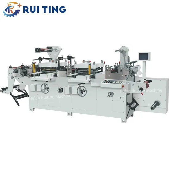 320mm Speed 300times Hot Foil Stamping Function Label Flatbed Die Cutting Machine