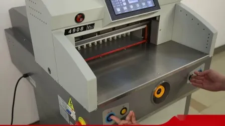 Boway 4908 Electric Paper Cutter Program Control Paper Cutter