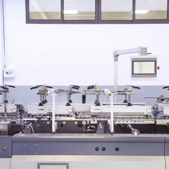 Rolam Fully Automatic Simple Straight Line Paper Carton 4 6 Corner Box Folding Gluing Machine 400m/Min Pre-Folding Hot Sell Folder Gluer