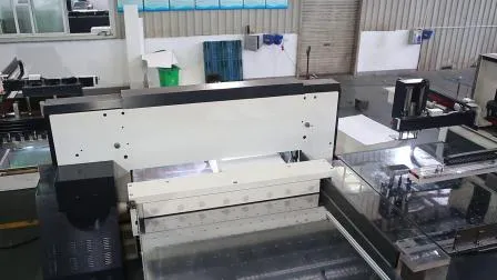 Automatic Guillotine Program Control Hydraulic Paper Cutting Machine Computerized Heavy Duty Cutter 