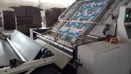 China Automatic High Speed Paperboard Flute Laminator Price 