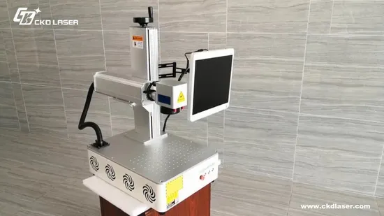 High Quality 20W 30W 50W 60W 100W Portable Fiber Laser Marking Machine for Metal Logo Date Bar Code Engraving Printing Cutting with Computer 