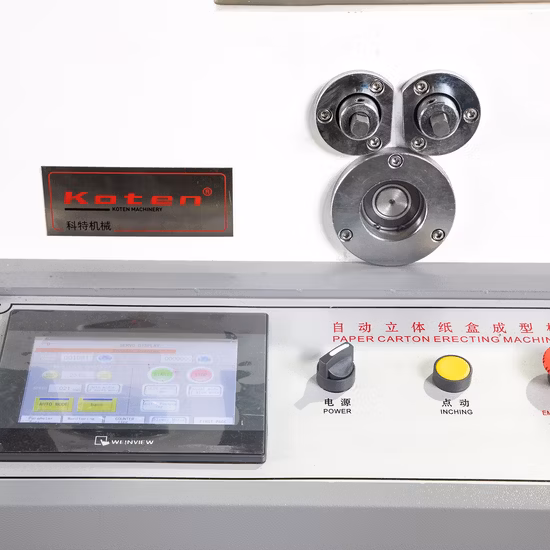 Hamburger/Burger Box, Lunch Paper Box, Kfc Popcorn Chip Box, Fast Food Box, Take Away Box Forming Machine, Paper Carton Box Erecting Machine