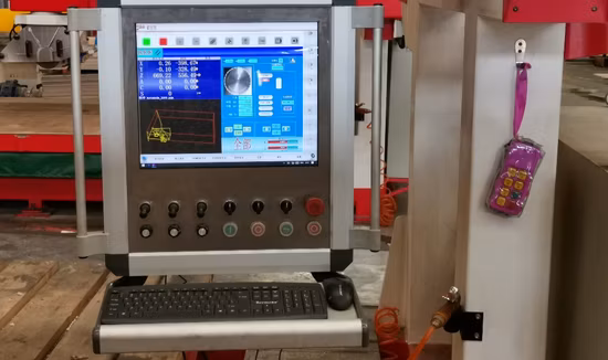 Bridge Saw 5 Axis CNC Marble 3D Stone Carving Stone Cutting Machine