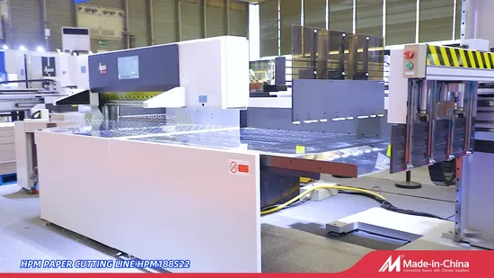 Printing Automatic Intelligent Guillotine Program Control Hydraulic Heavy Duty Paper Cutter 