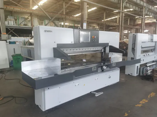 Hydraulic Paper Cutting Machine Guillotine 166cm Program Control Cutter (166K) 