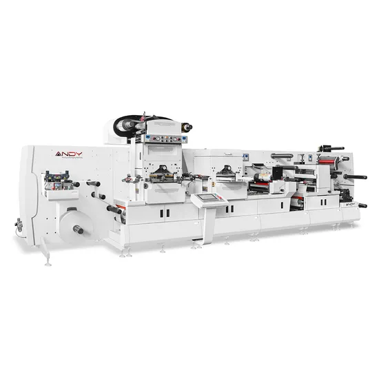 Andy Machinery Automatic High Speed Flatbed Hot Foil Embossing Die Cutting Machine 