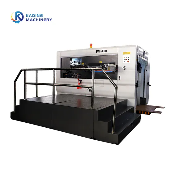 Manual Feeding Flatbed Die Cutting Creasing Machine for Sheet 