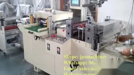 Automatic Flatbed Die Cutting Machine for Self Adhesive Label 