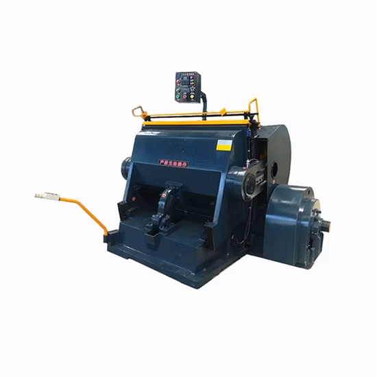 Flatbed Die Cutting Machine Cardboard Box Making Machine Price