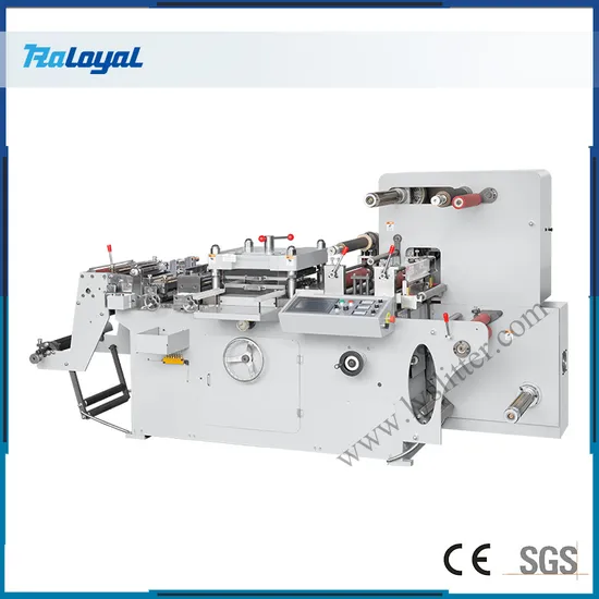 Automatic Roll Film, Sticker Label Flatbed Die Cutting Machine 