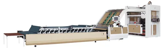 Corrugated Cardboard Paper Automatic Flute Laminator Machine 