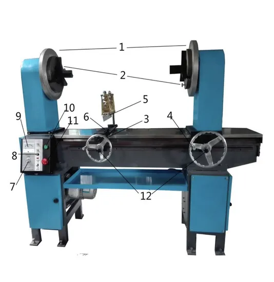125mm Chunk Hole Glass Blowing Lathe Glass Blowing Machines 