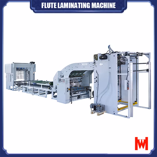 Automatic Flute Paper Laminator for Corrugated Cardboard, Grey Paper Board Carton Laminator