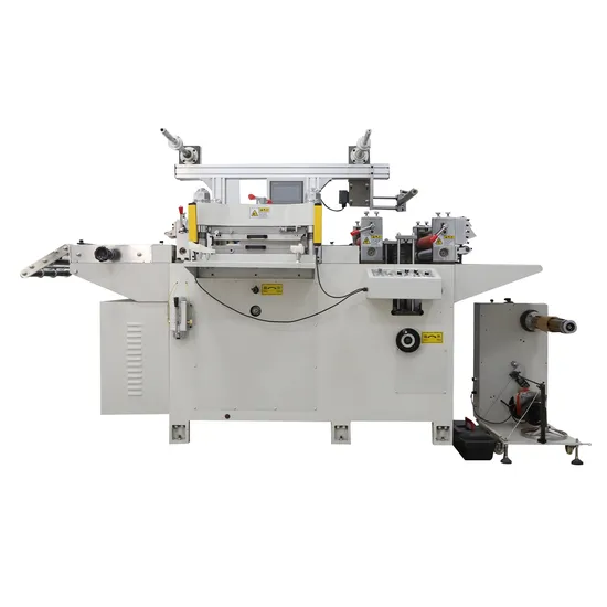 Hot Stamping Foil Flatbed Label Die Cutting Machine with High Speed 