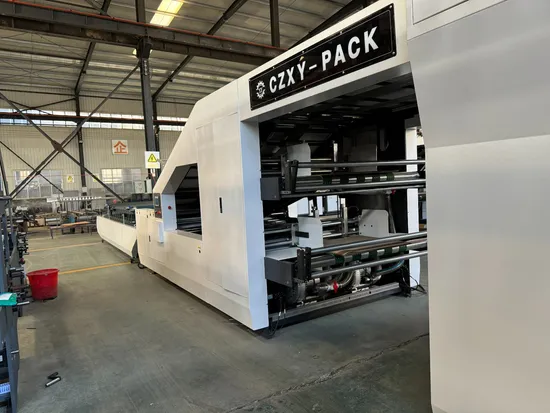 Automatic Five Ply or Layer Corrugated Flute Laminator with High Speed High Quality 