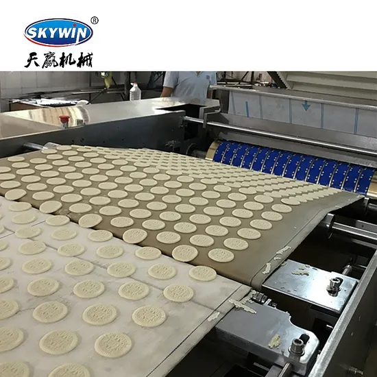 High Efficiency Biscuits Making Machine Soft and Hard Biscuits Production Line 
