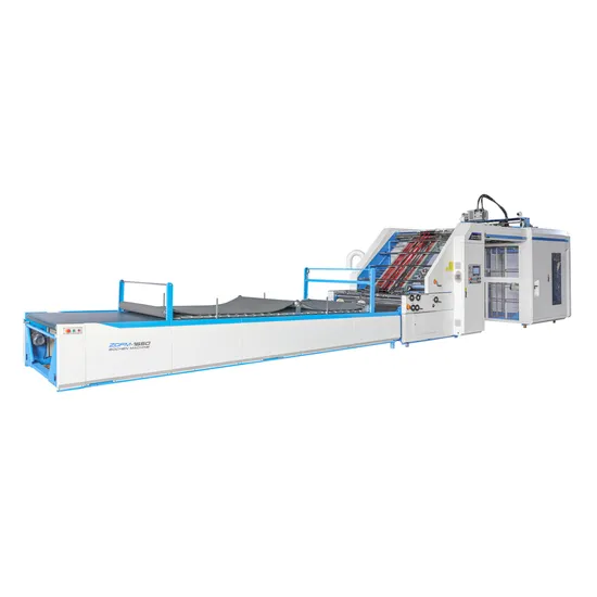 Bc Innovo Zgfm Automatic High Speed Flute Laminating Machine/Litho Laminator 